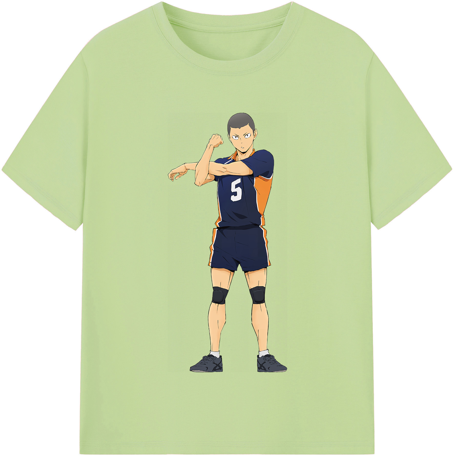 （画像用） ハイキュー!! Haikyu!! 綿100％半袖Tシャツ（フロントプリント）